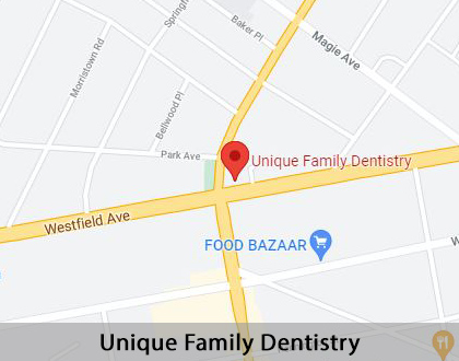 Map image for Dental Cleaning and Examinations in Elizabeth, NJ